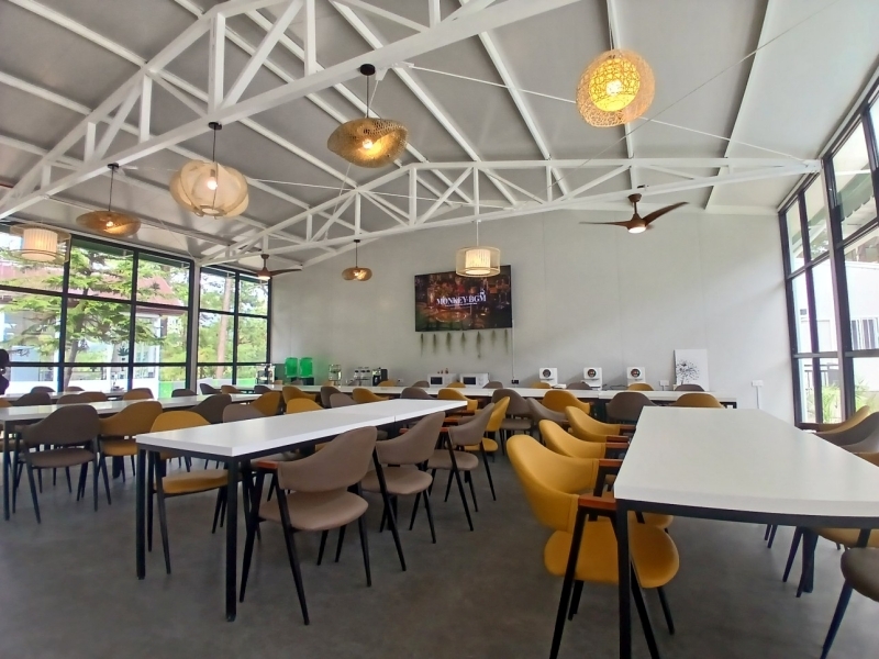 フィリピン留学 Cebu21 - A&J ECO CAMPUS-Dining Hall-2